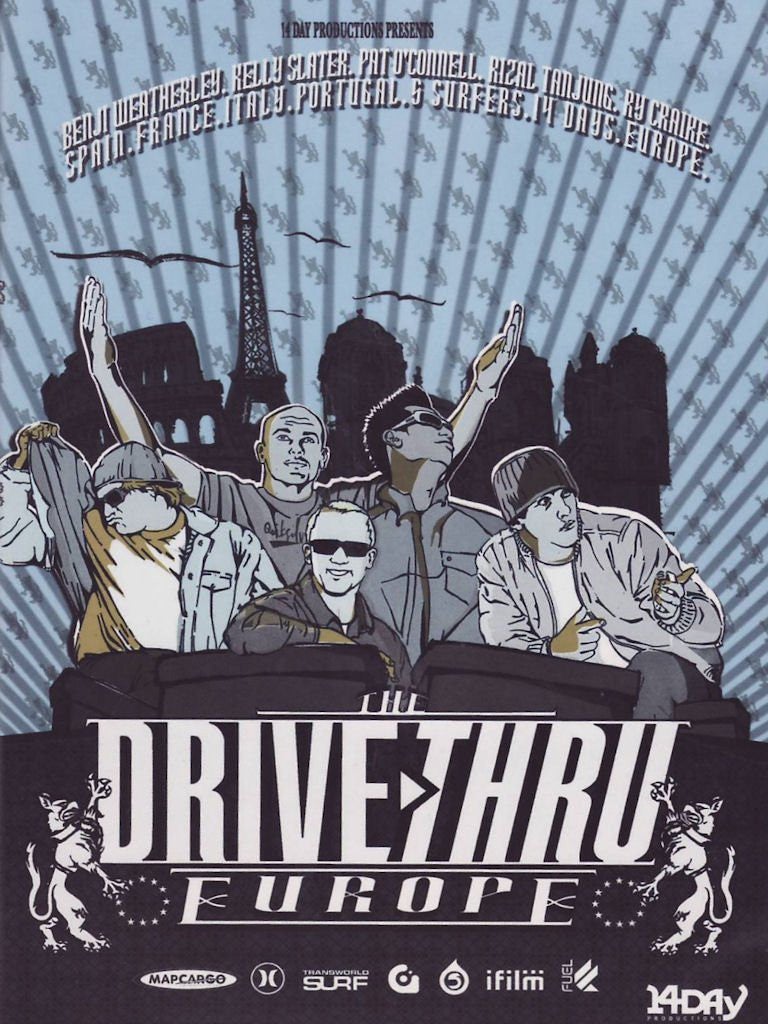 Drive Thru Europe by 14 Day Productions Surf DVD